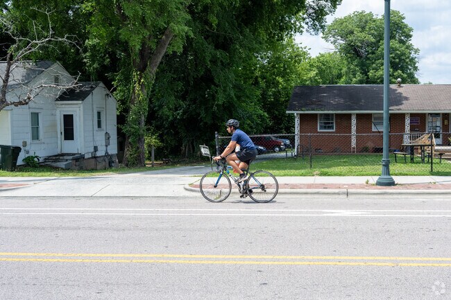 Many Northside residents enjoy bicycling through the neighborhood.