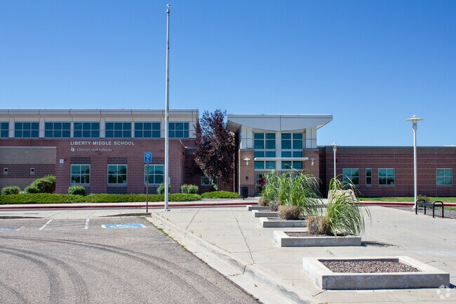 Liberty Middle School in Saddle Rock is part of the Cherry Creek School District.