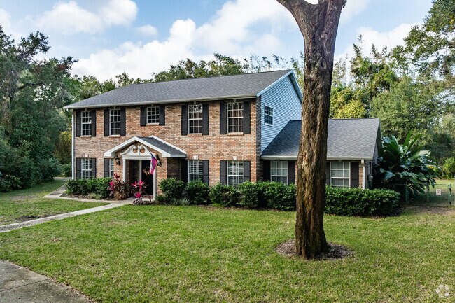 Colonial influenced homes can be found in the Bentwood community.