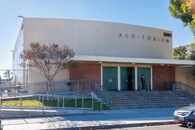 The auditorium at Stephens Middle School in Long Beach.