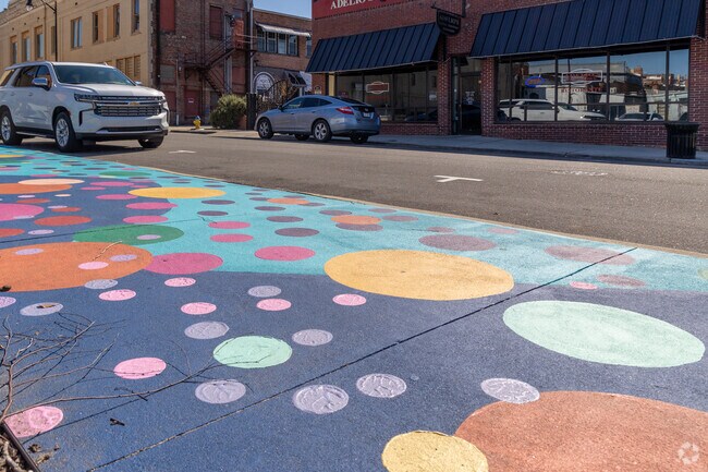 Creativity is encouraged for those who live in Lumberton.