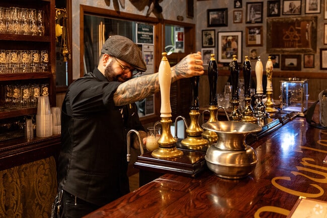 Annandale residents looking for a cold pint can cozy up to the bar at Hayes' Public House in downtown Buffalo.
