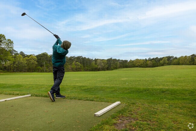 Drive for the fences at the Cranberry Valley Golf Course in East Harwich.