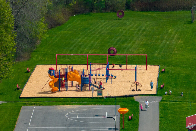 Another look at the playground at Bridgeport Elementary.