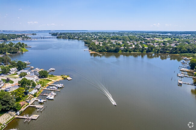 Situated on a peninsula, residents of Riviera Beach enjoy their proximity to the Chesapeake Bay.