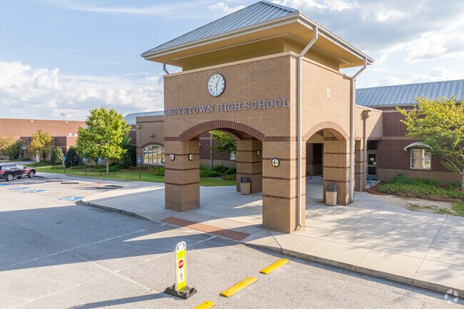 Grovetown High School is home to over 2200 students from Grovetown.