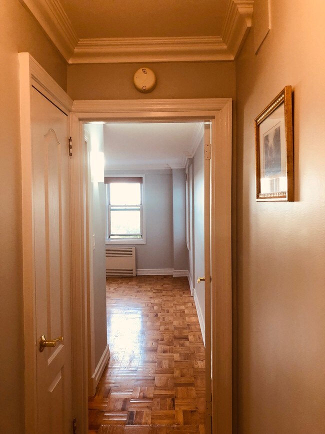 hallway to bedroom