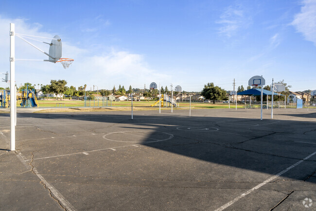 School basketball courts