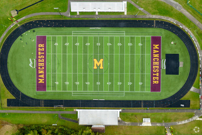 Manchester High School has a proud athletic tradition with strong community support and spirit.
