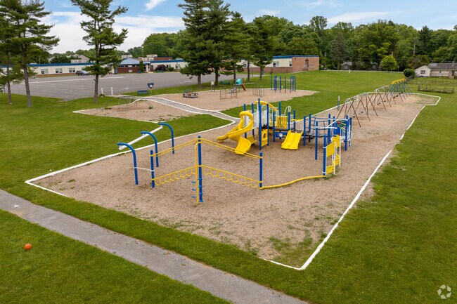 Fern Hill Elementary School's playground is a favorite when it's time to take a break.