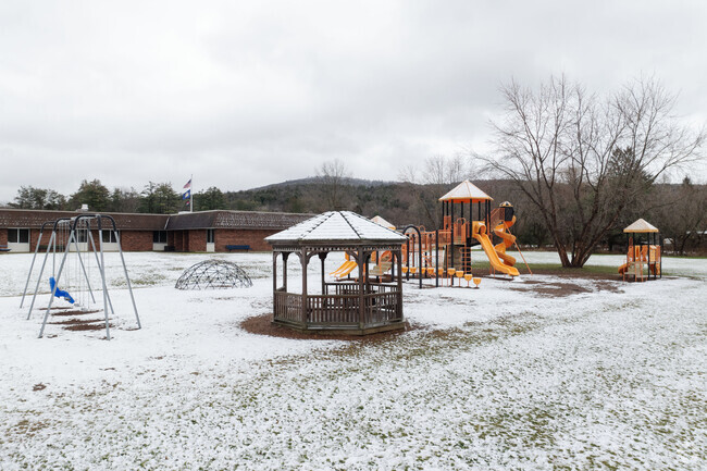 There is even a gazebo to enjoy at Walter B. Howard Elementary School.