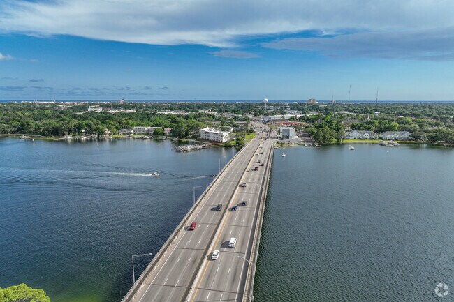 Eglin Parkway runs between Wright and Fort Walton Beaches.