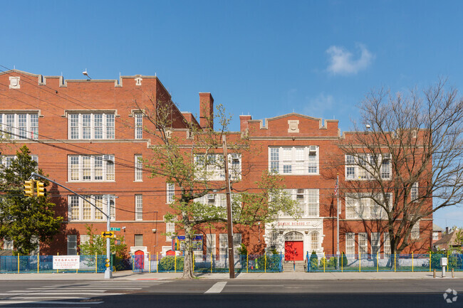 P.S. 97 The Highlawn School, a public elementary school in Gravesend