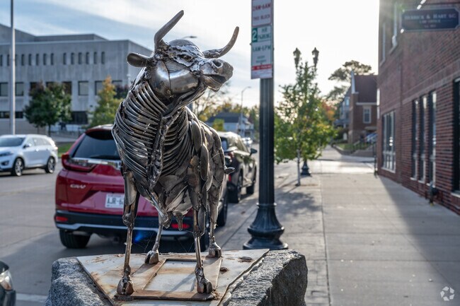 North Hill Side residents can explore Eau Claire for sculptures of all sizes.