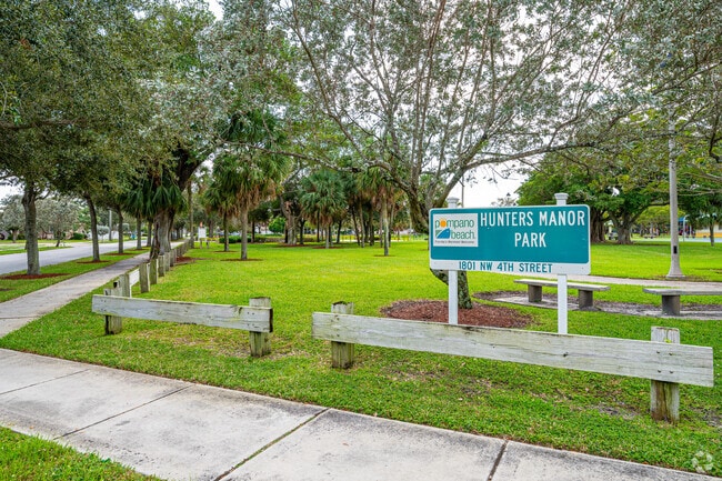 Some local concerts are held at Hunters Manor Park in Northwest Pompano.
