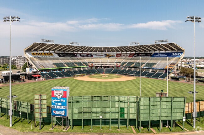 Midtown Richmond residents can enjoy a game at The Diamond.