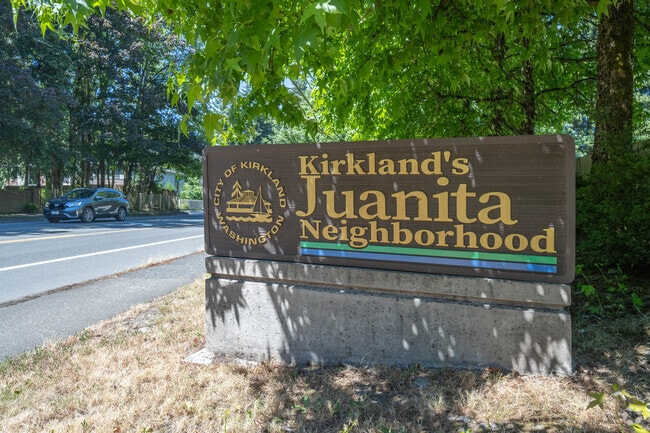 Come home to the North Juanita neighborhood.