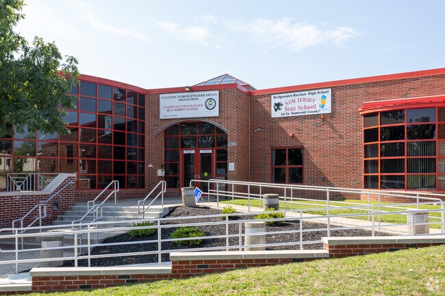Students from Bradley Gardens attend Bridgewater Raritan High School in Bridgewater.