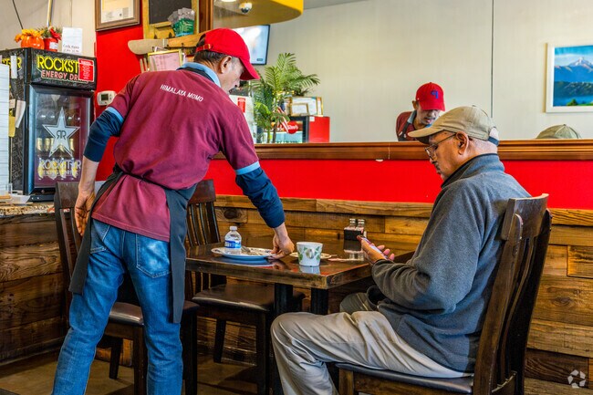 Himalaya MoMo nearby Regency Park serves Indian and Nepali cuisines.