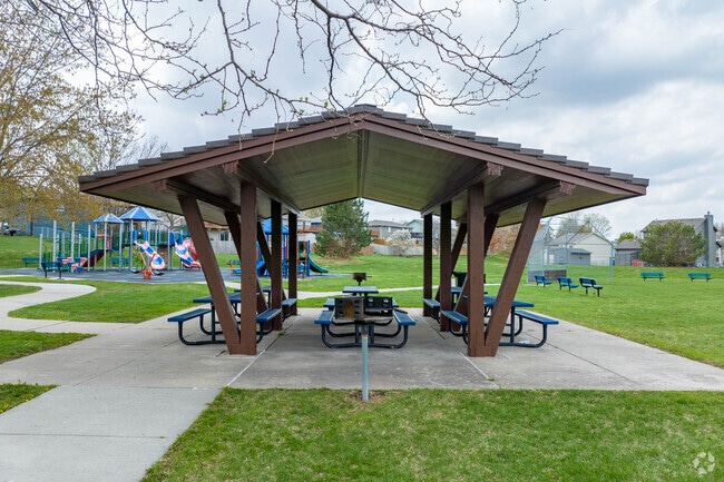Rock Creek Road Park is a great place to picnic.