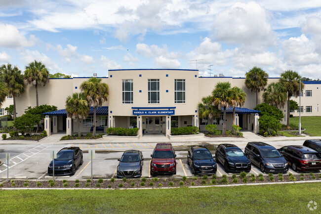 The school was named after Mr. Harold Clark, former Assistant Superintendent with the district.