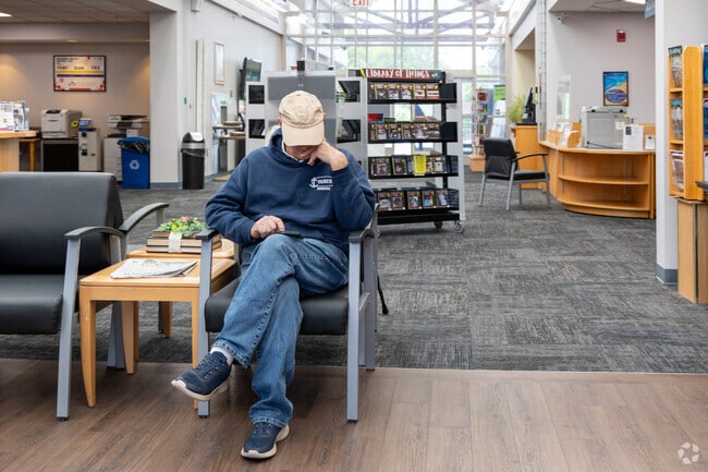 Residents of Mokena can head to the local library for a quiet afternoon.