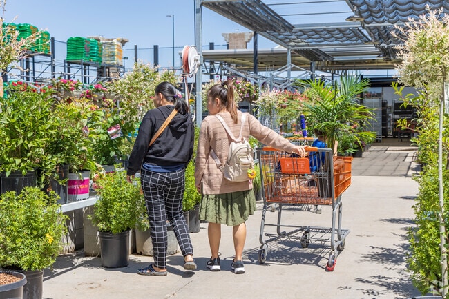 Residents like shoping at Home Depot for all of their home improvement needs.