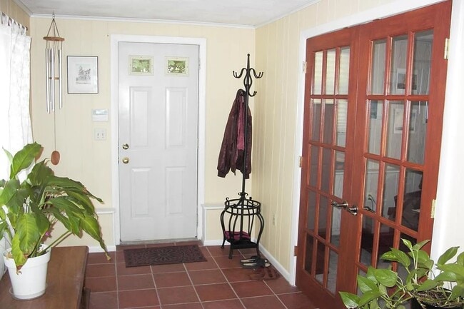 side door to 2nd driveway from the first floor bedroom