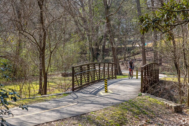 Residents can take advantage of the Beltline in Tanyard Creek Park.