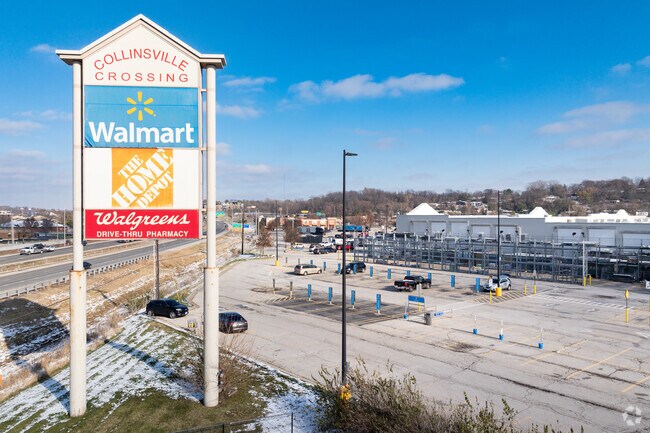 Shop, dine, and explore at Collinsville Crossing.