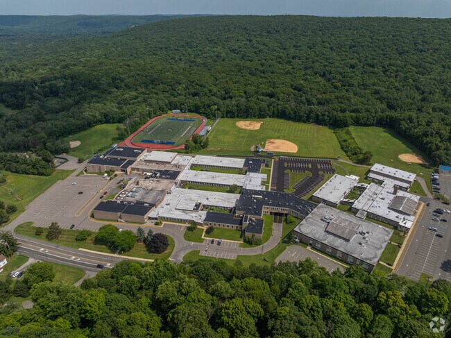 Jefferson Township Middle School shares its campus with Jefferson High School.