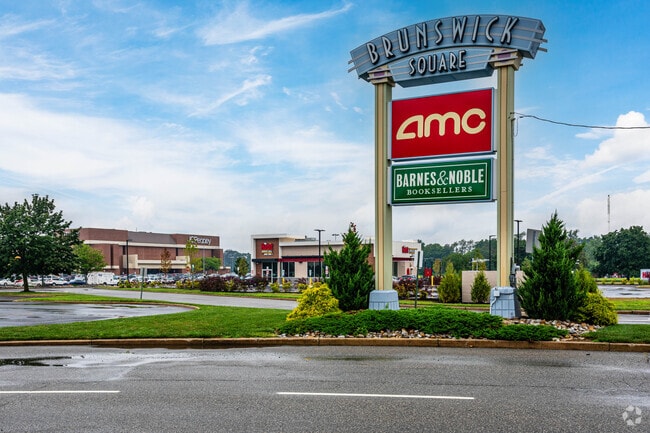 Brunswick Square Mall houses several big stores and a movie theater in East Brunswick, NJ.
