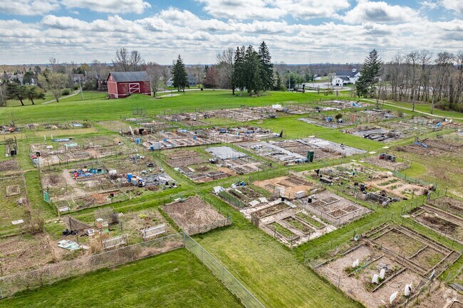 Green thumbs from High Hampton can rent a spot at the community garden in Keyser Park.