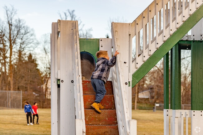 Children enjoy playing and using their imagination at Smith Park in Northfield.