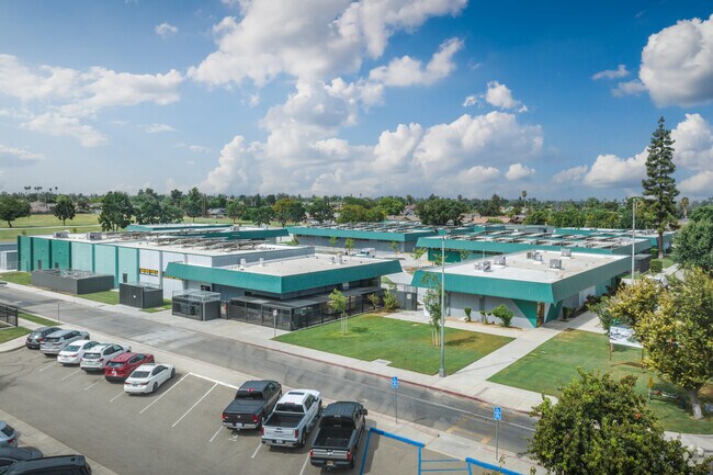 The beautiful campus of Greenfield Middle School is located on Pacheco Road in Bakersfield.