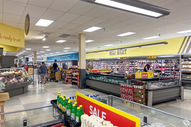 Locals can find all their grocery needs at the local Kroger in Worthington Village North.