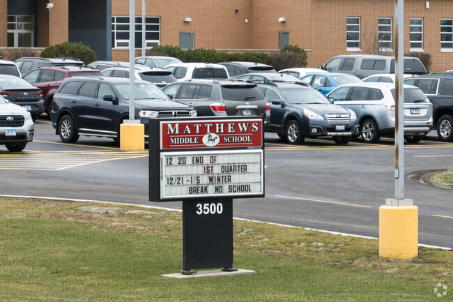 Welcome to the above average ranking Mathews Middle School.