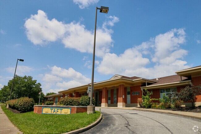 Students begin their education at Taft Elementary School in Lansingville.