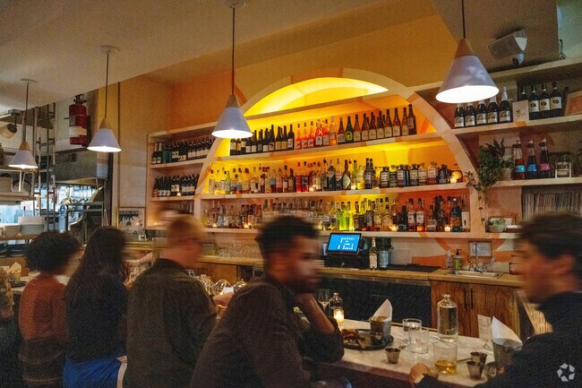 Crown Heights has a number of bars that mix up craft cocktails in stylist spaces.