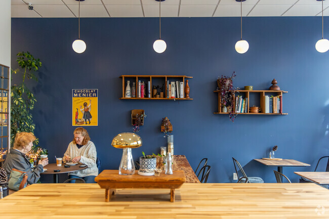 Boro Cafe is a new cafe in Fairfax with a beautiful dining area.