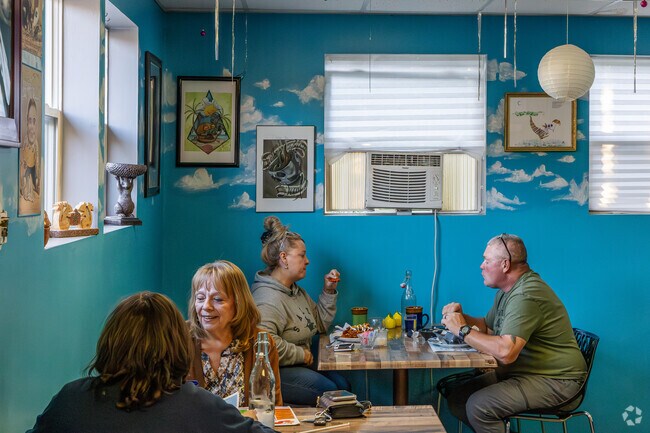 The Fat Squirrel is a popular fusion restaurant that mixes Asian and American food for Jenner locals.