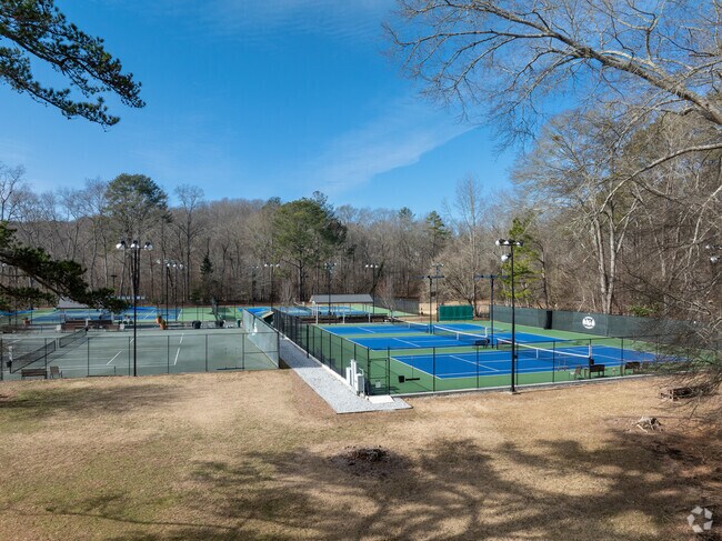 Martin's Landing River Club is just across the road from the community.