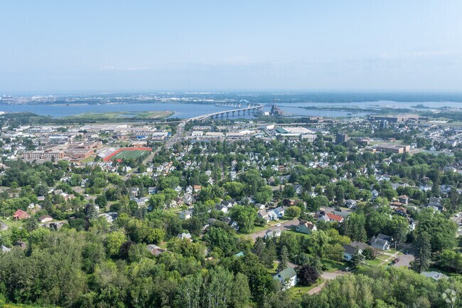 Cody is located very close to the water and major highways.