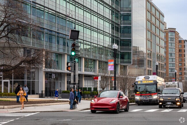 Mount Vernon Square is a bustling neighborhood in Washington, DC.
