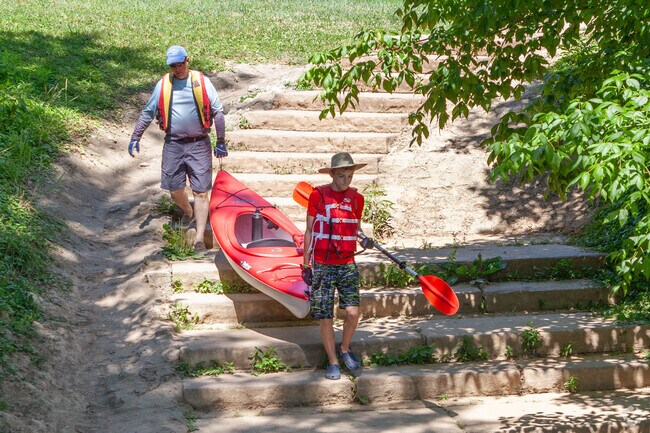 Harrods Creek Park in Prospect has a kayak launch for residents.
