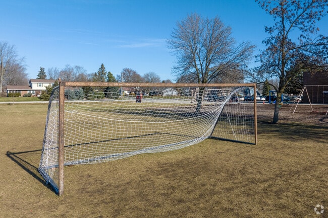 Students at  Bristol Elementary School enjoy extracurriculars like soccer and baseball.