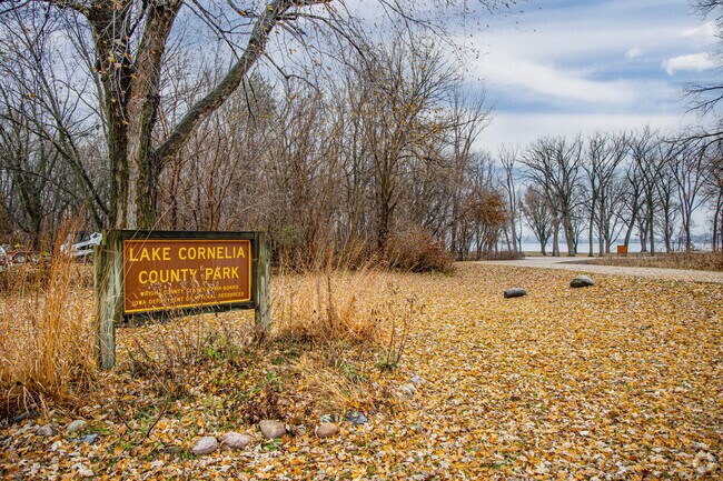 Lake Cornelia Park offers seasonal RV camping near the water.