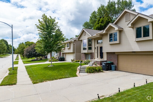 Split-level homes are commonplace in the Oakbrook Meadows neighborhood.