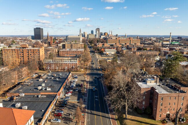 West End is a short drive or bus ride down Farmington Ave from Downtown Hartford.