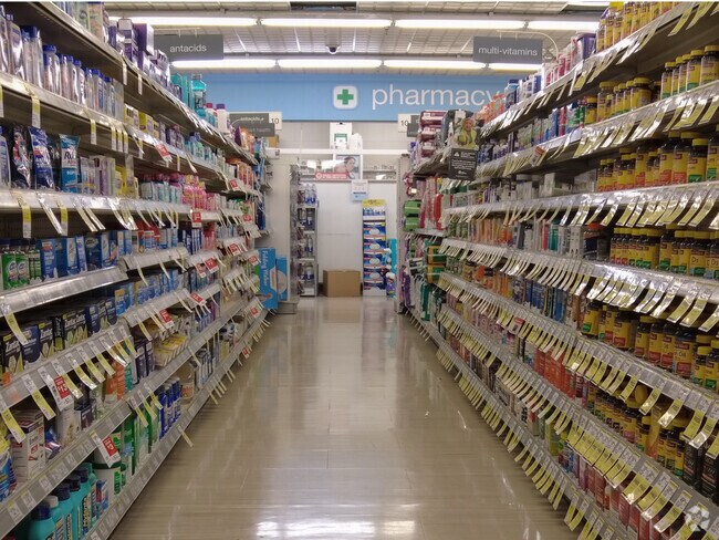 Walgreens is the local drug store in the Parkside neighborhood for pharmaceutical needs.